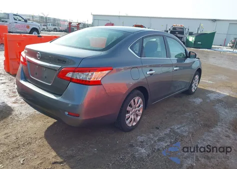 2015 Nissan Sentra S from USA, damaged, VIN 3N1AB7AP5FY276596